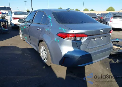 2021 Toyota Corolla Le из США, поврежденный, VIN 5YFEPMAEXMP195460